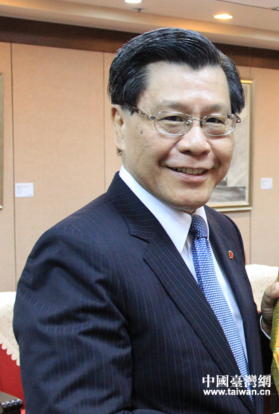 臺(tái)灣貿(mào)易中心董事長梁國新 臺(tái)灣貿(mào)易中心董事長梁國新