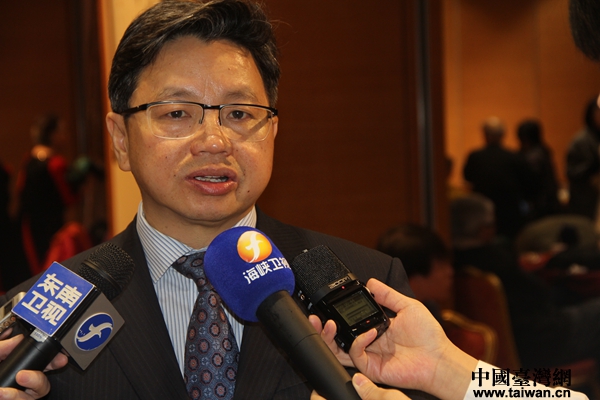 全國(guó)臺(tái)聯(lián)副會(huì)長(zhǎng)楊毅周接受媒體采訪 全國(guó)臺(tái)聯(lián)副會(huì)長(zhǎng)楊毅周接受媒體采訪