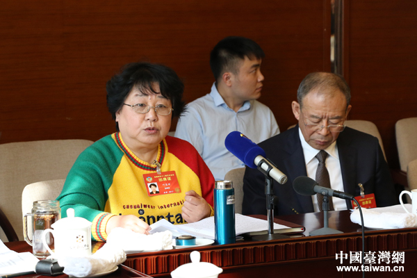 臺(tái)籍委員葉惠麗:臺(tái)灣基層民眾驚嘆“萬萬沒想到” 臺(tái)籍委員葉惠麗:臺(tái)灣基層民眾驚嘆“萬萬沒想到”