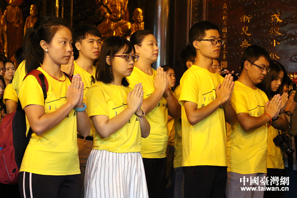 臺灣青年有話說:兩岸和平祈福法會收獲頗多 臺灣青年有話說:兩岸和平祈福法會收獲頗多