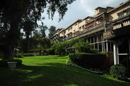 “丘吉爾花園”——《開羅宣言》發(fā)布前三國首腦在此召開新聞發(fā)布會(huì)(攝影 王蕾)